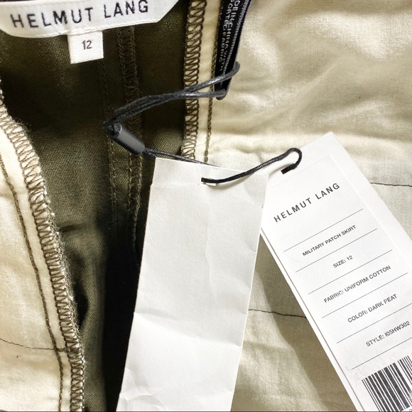 Helmet Lang Military Patch Skirt - Picture 5 of 8